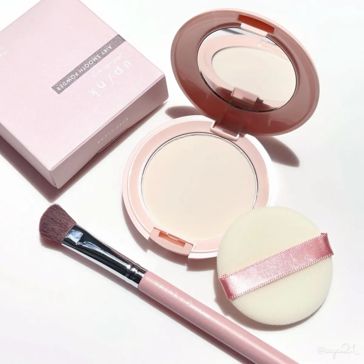 upink×Piccasso ポイントフェイスブラシ/upink/メイクブラシを使ったクチコミ（1枚目）