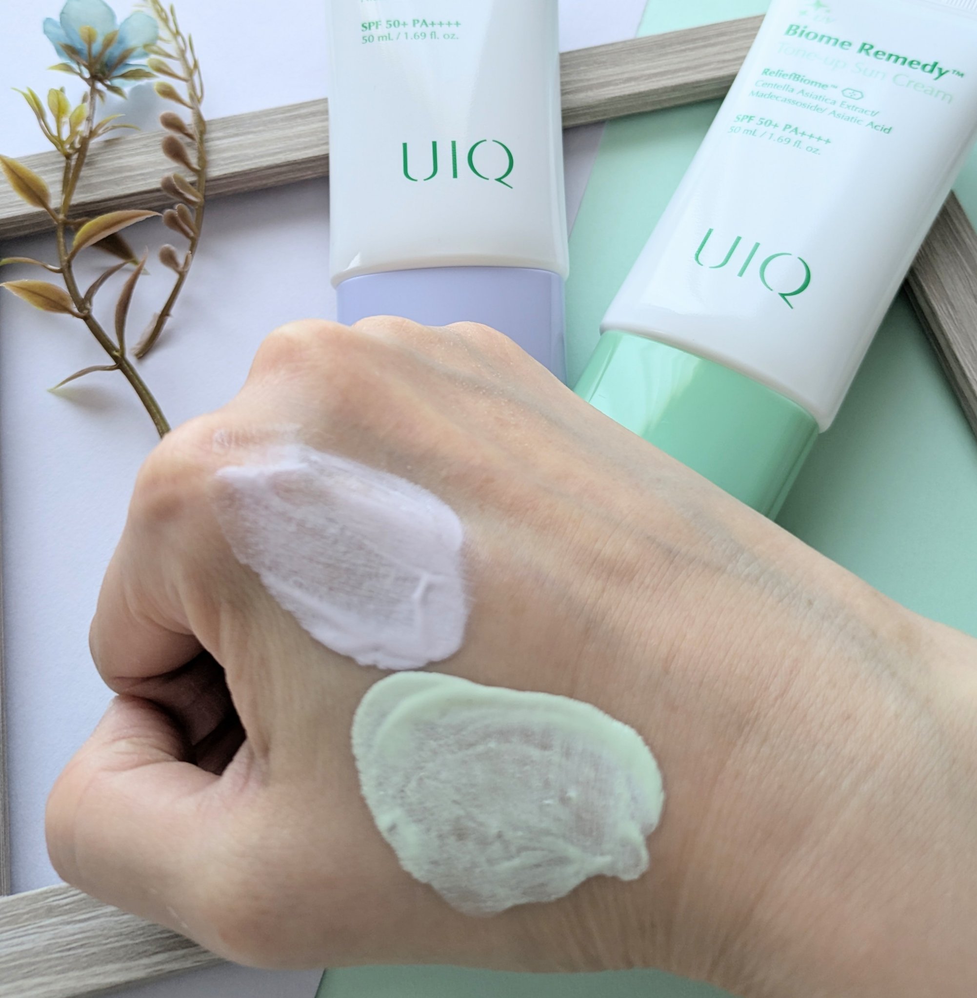 バイオームレメディパープルトーンアップUVクリーム/UIQ/日焼け止めクリームを使ったクチコミ（3枚目）