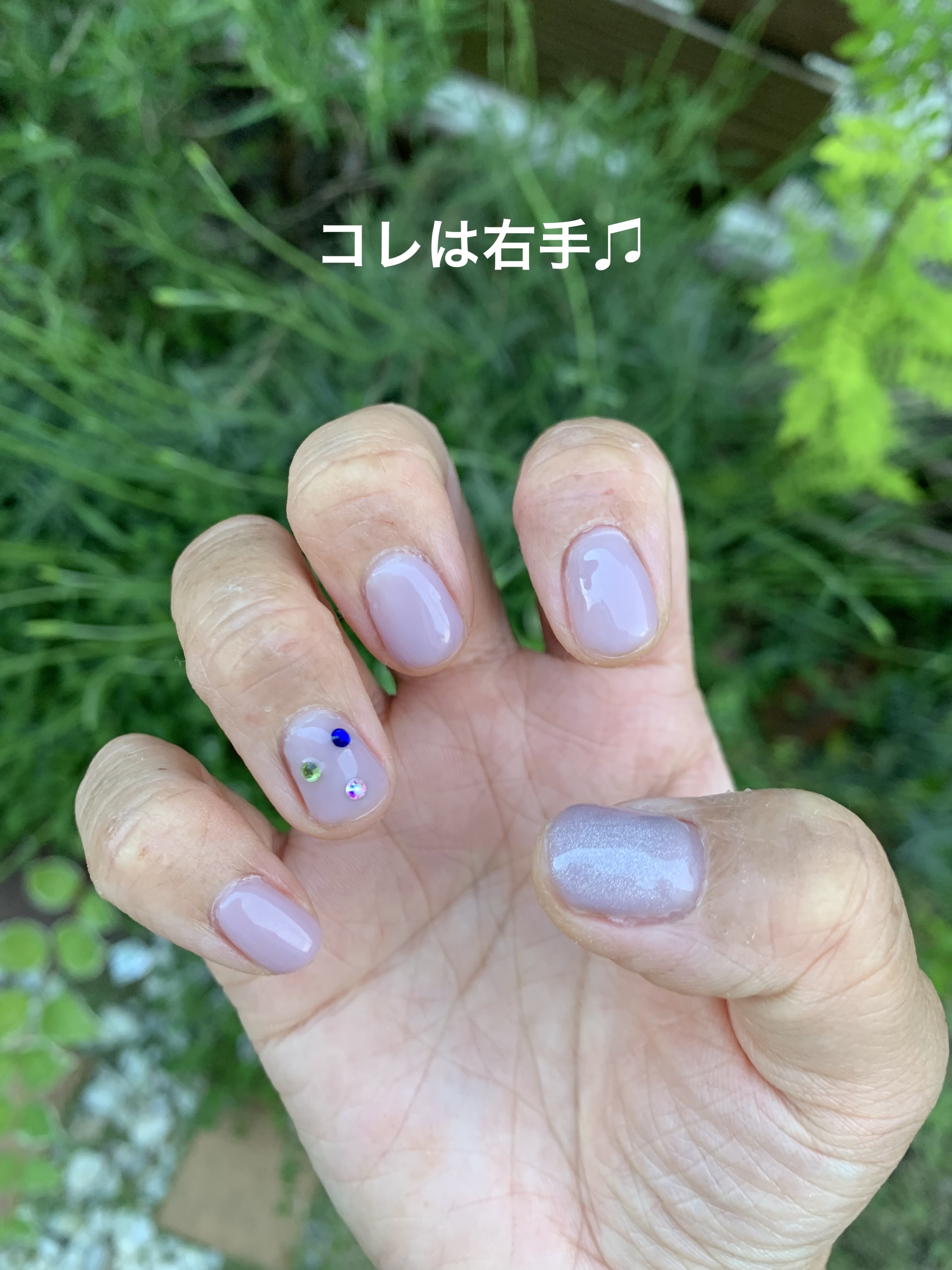 COLOR GEL POLISH/GRANJE/ジェルネイルを使ったクチコミ（2枚目）