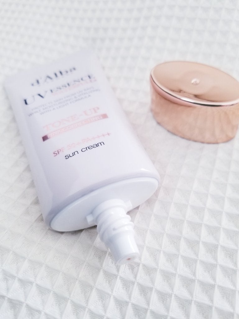 ウォータフルトーンアップサンクリーム/ダルバ/日焼け止めクリームを使ったクチコミ(2枚目)