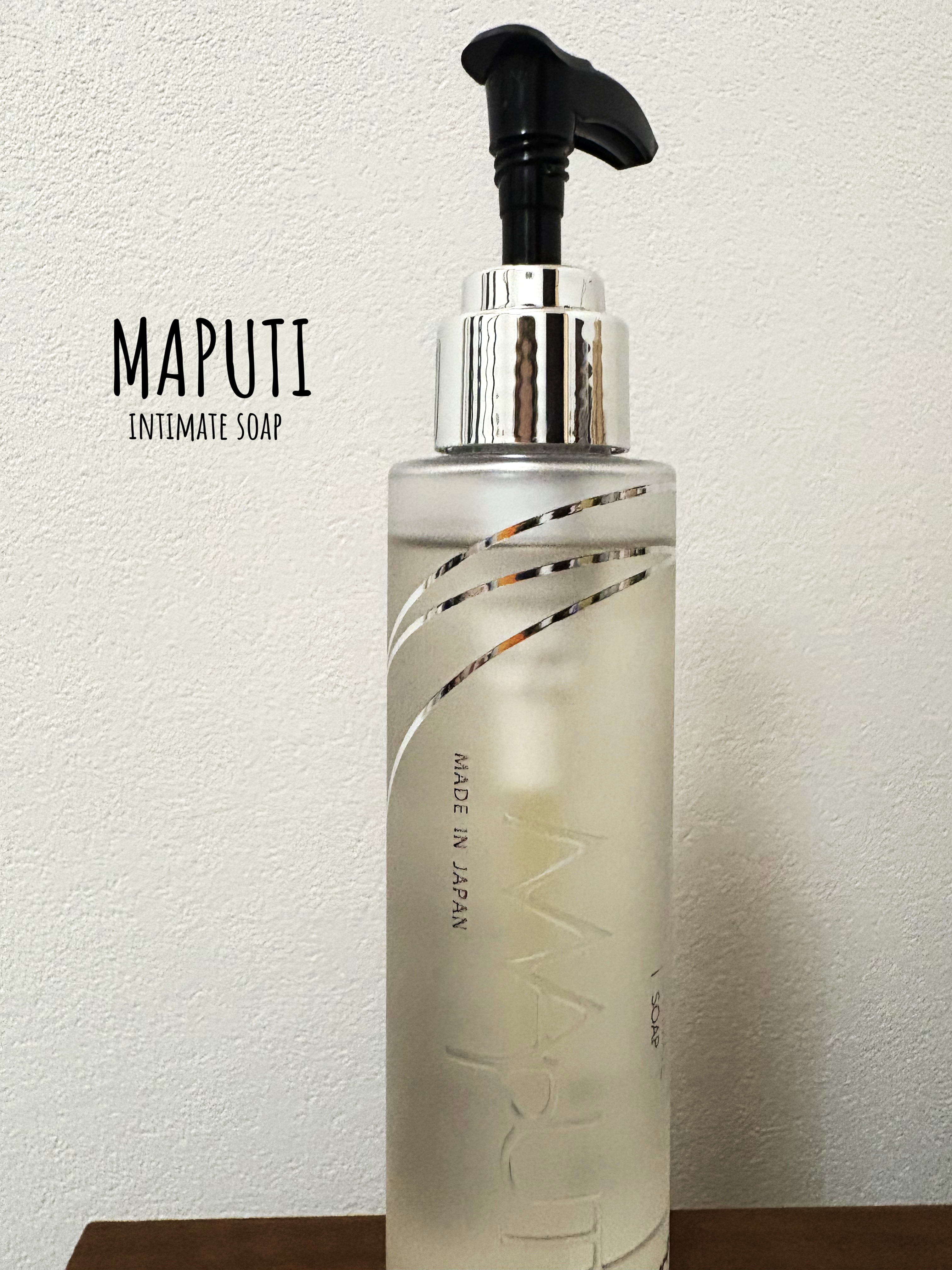 オーガニックフレグランスインティメイトソープ MAPUTI/MAPUTI/デリケートゾーンケアを使ったクチコミ（1枚目）