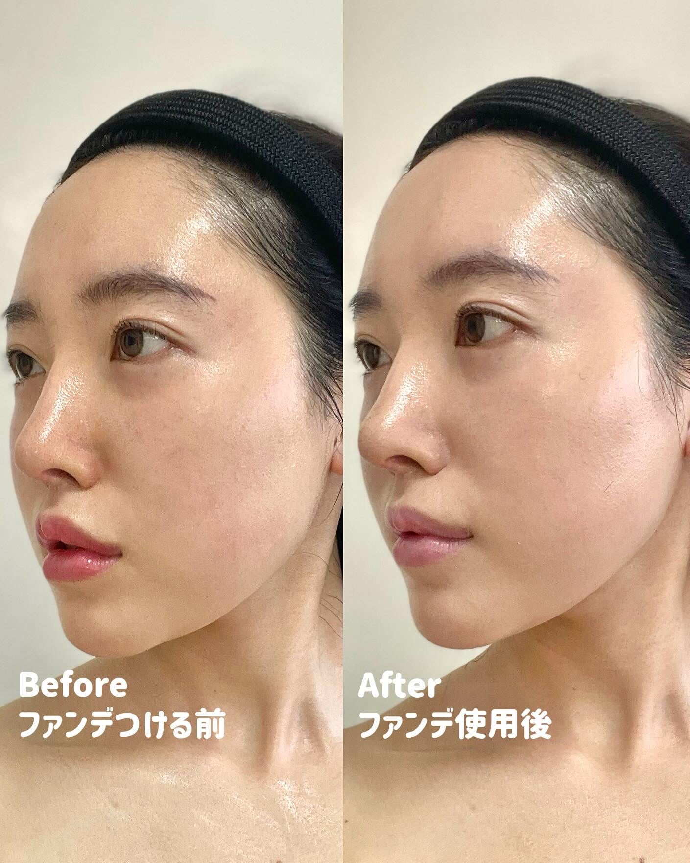 セラム イン ハイグロウ クッション ファンデ/parnell/クッションファンデーションを使ったクチコミ(5枚目)