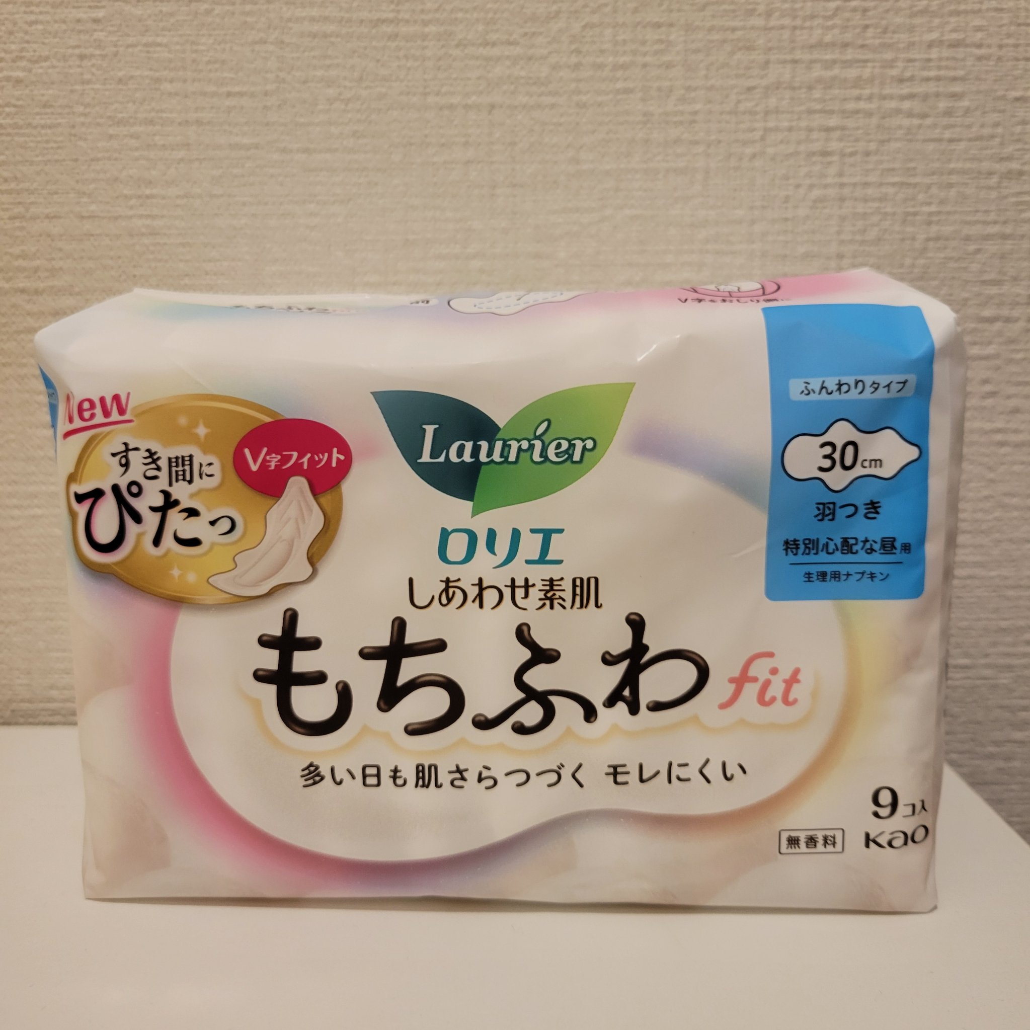 ロリエ もちふわ fit 25cm 羽つき 14コ入 (医薬部外品 )/ロリエ/ナプキンを使ったクチコミ（1枚目）