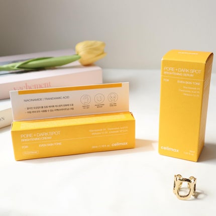 ポア ブライトニング シミケアセラム/celimax/美容液を使ったクチコミ(4枚目)