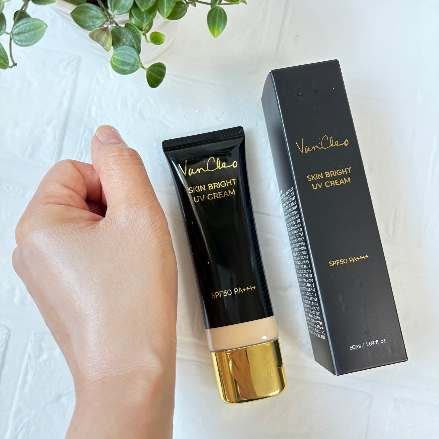 スキンブライトUVクリーム/VanCleo/日焼け止めクリームを使ったクチコミ(3枚目)