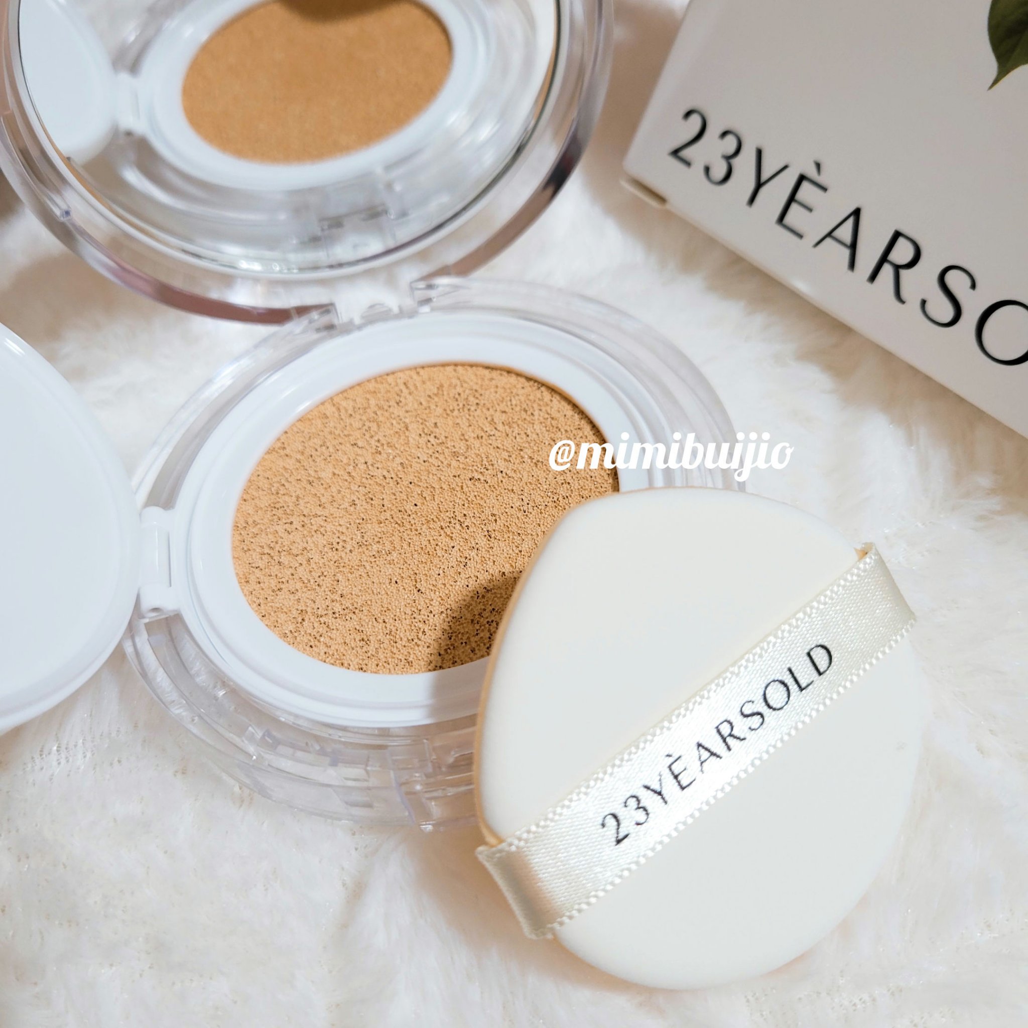 ハートリーフシーンカバークッション/23years old/クッションファンデーションを使ったクチコミ（1枚目）