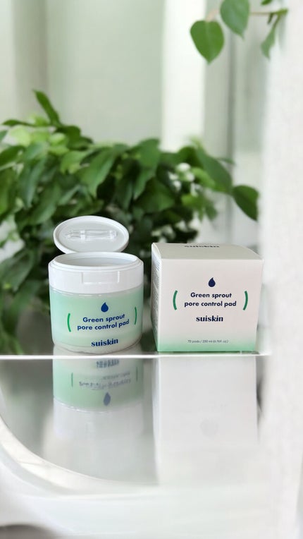 若芽ポアコントロール部分パック/suiskin/トナーパッドを使ったクチコミ(1枚目)