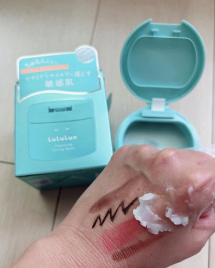 ルルルンクレンジング トーニングバーム MILD BLUE/ルルルン/クレンジングバームを使ったクチコミ(4枚目)