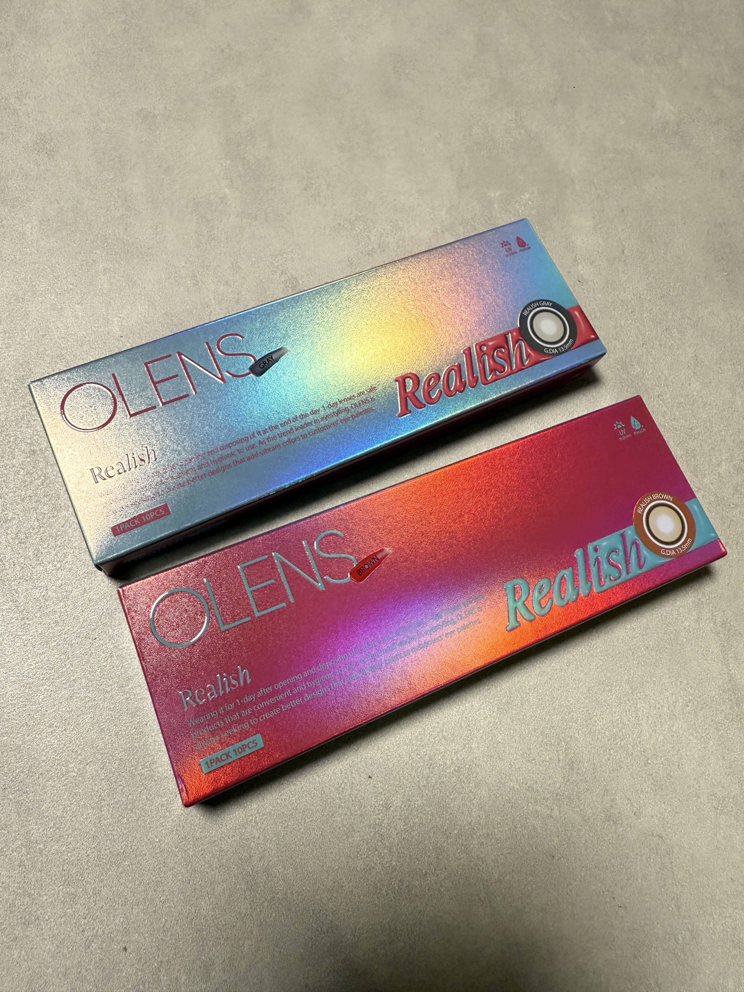 Realish 1day/OLENS/ワンデー（１DAY）カラコンを使ったクチコミ（3枚目）