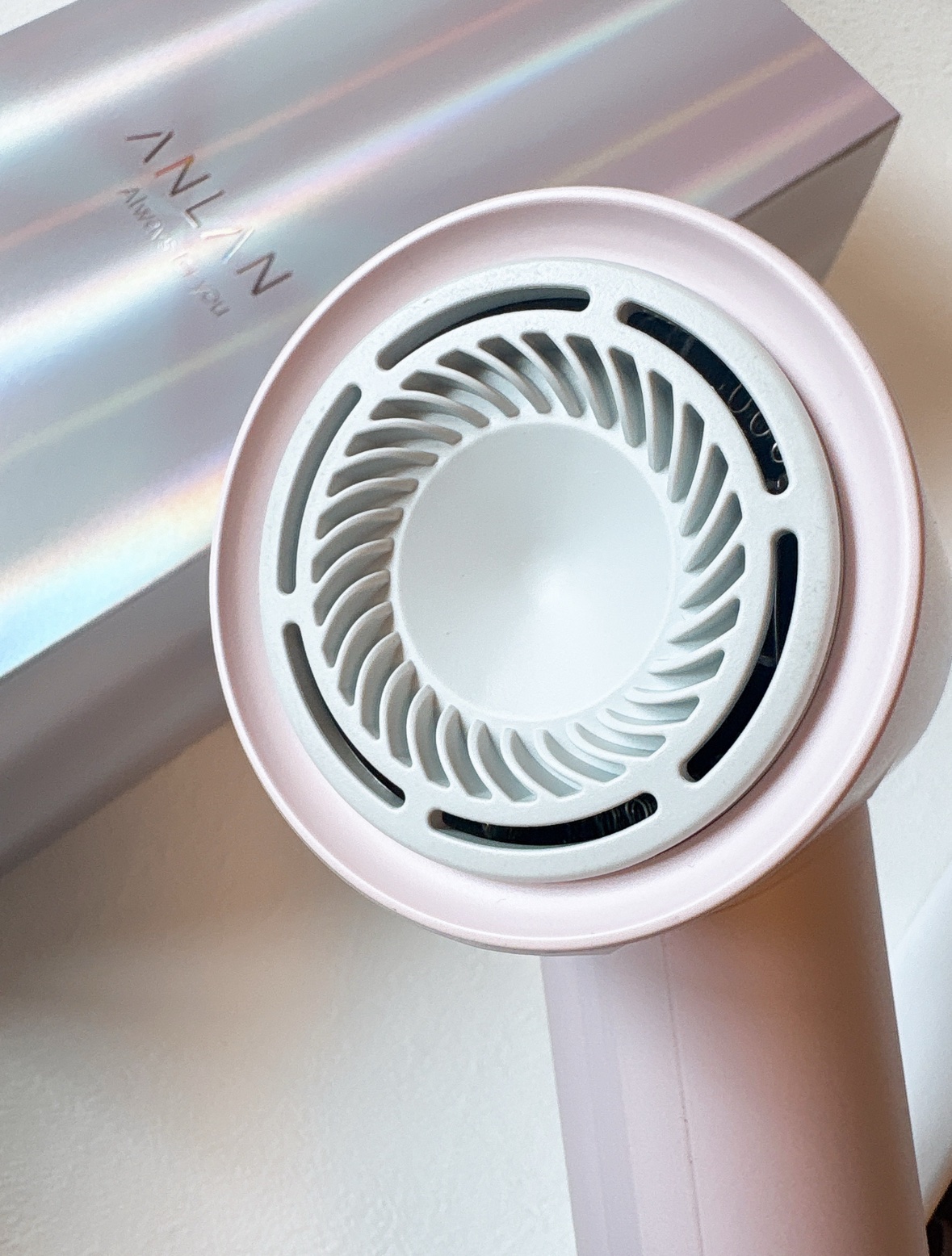 ダブルケアドライヤー ピンク/ANLAN/ドライヤーを使ったクチコミ（3枚目）