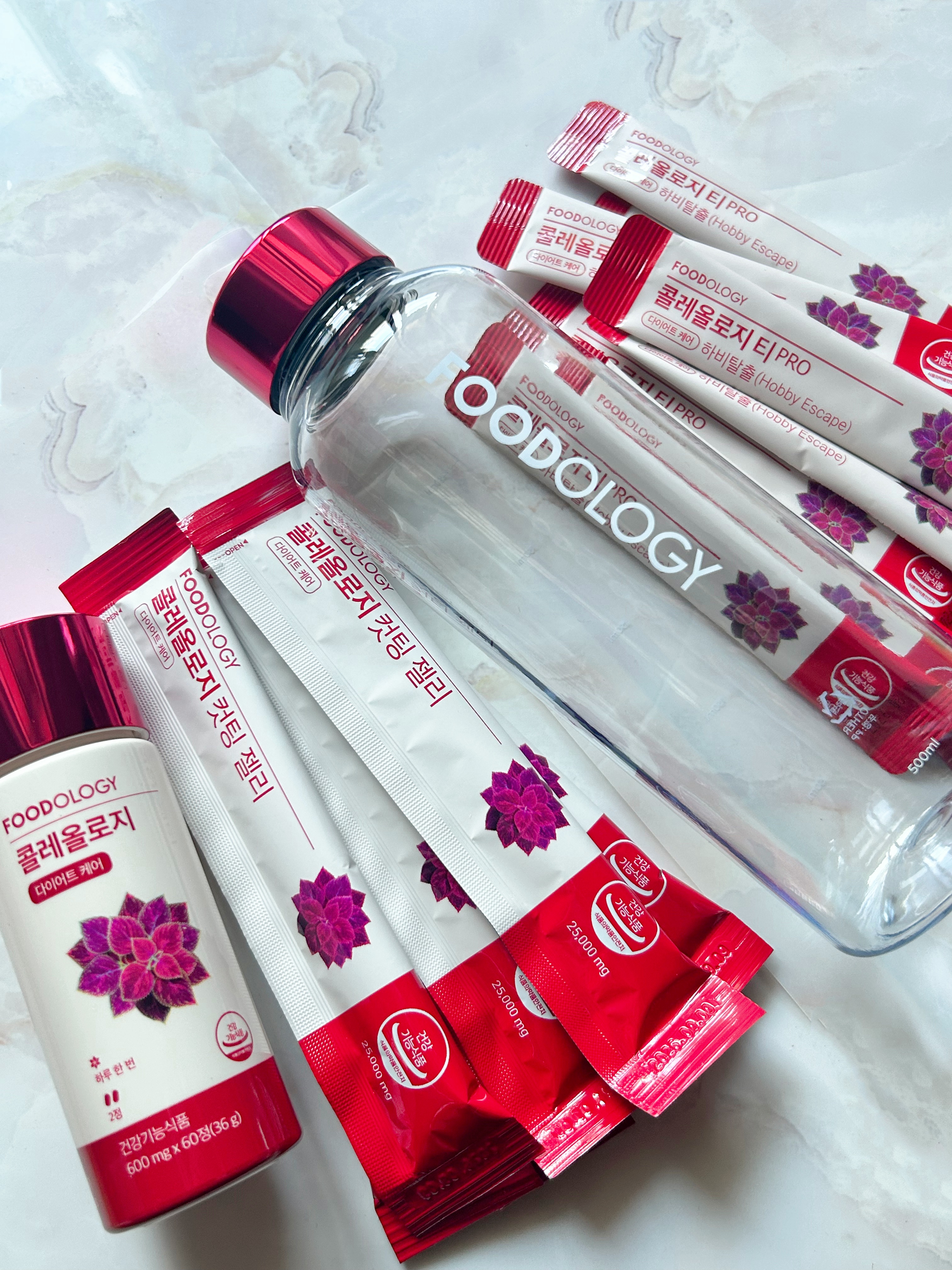 FOODOLOGYのサプリメント・フード コレオロジーティー＆コレオロジー