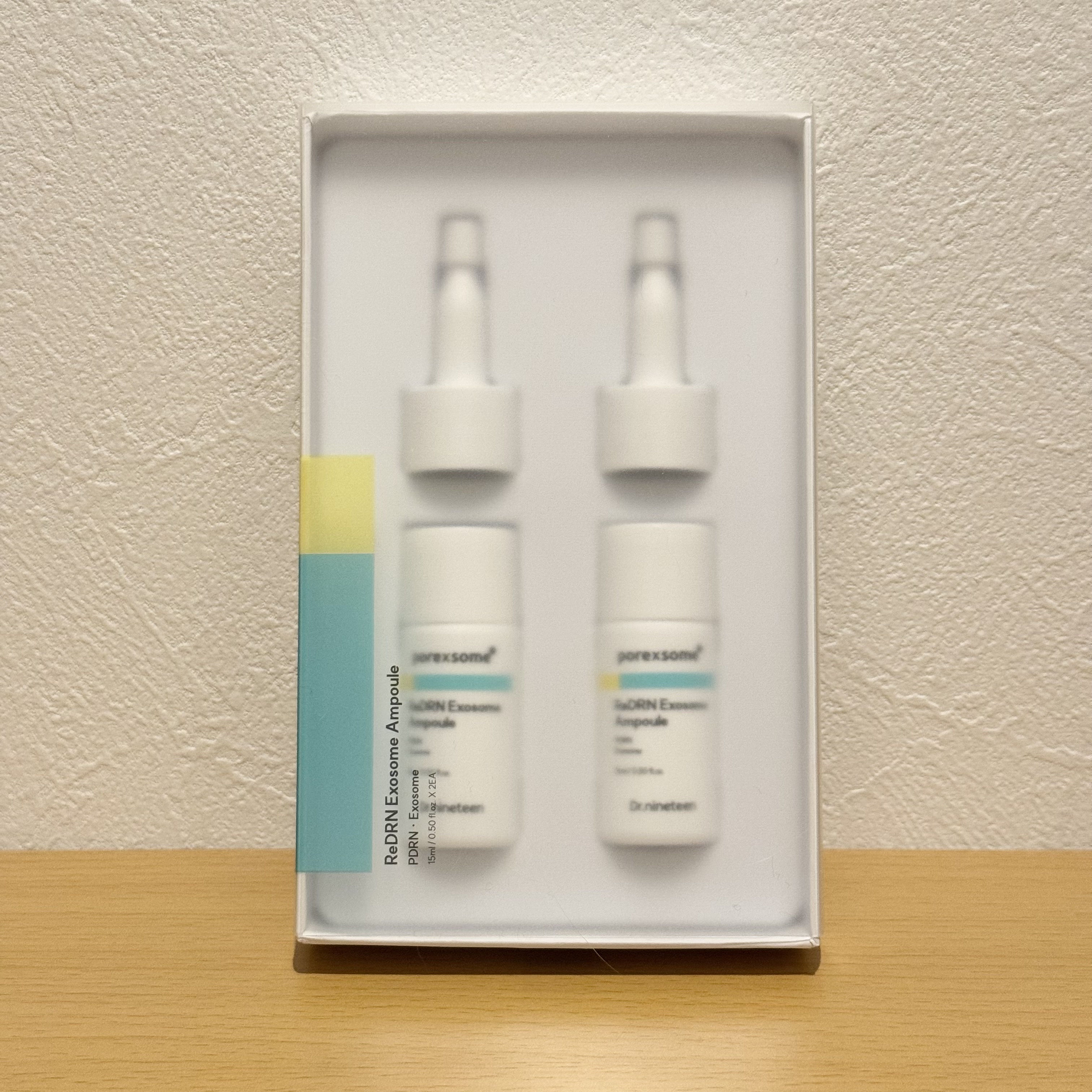 ReDRNエクソソームアンプル/Dr.nineteen/美容液を使ったクチコミ（1枚目）