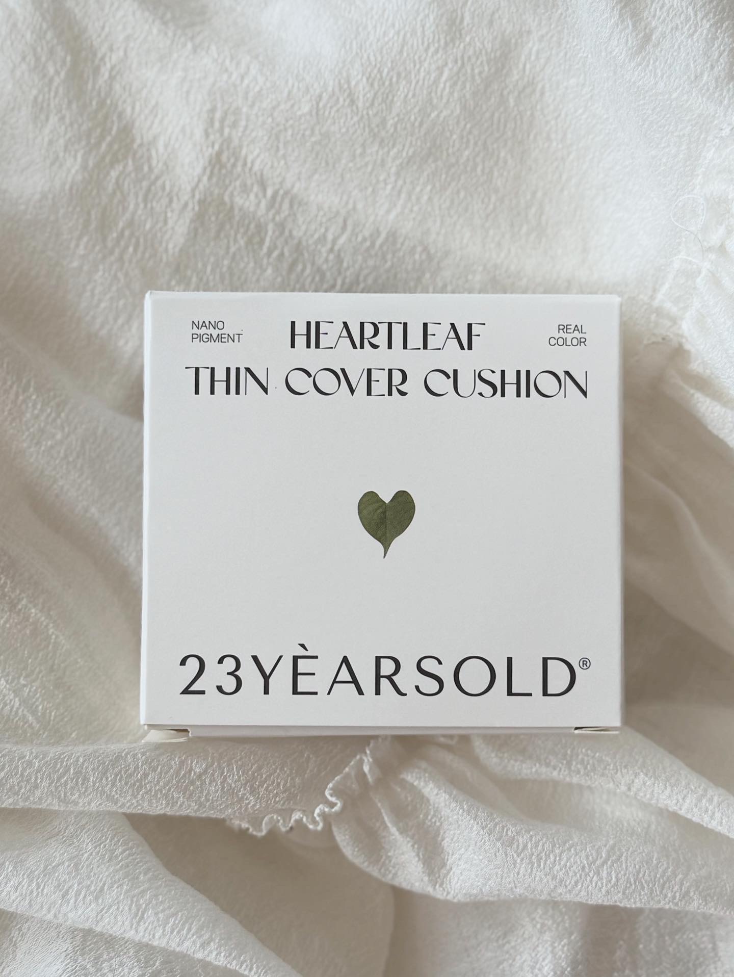 ハートリーフシーンカバークッション/23years old/クッションファンデーションを使ったクチコミ（3枚目）