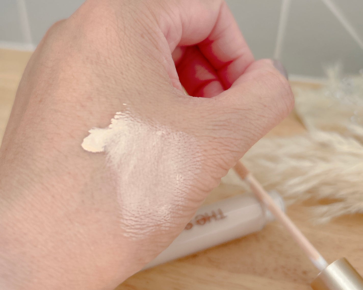 カバーパーフェクション チップコンシーラー/the SAEM/リキッドコンシーラーを使ったクチコミ(3枚目)