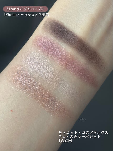 フェイスカラーパレット/チャコット・コスメティクス/アイシャドウパレットを使ったクチコミ(6枚目)