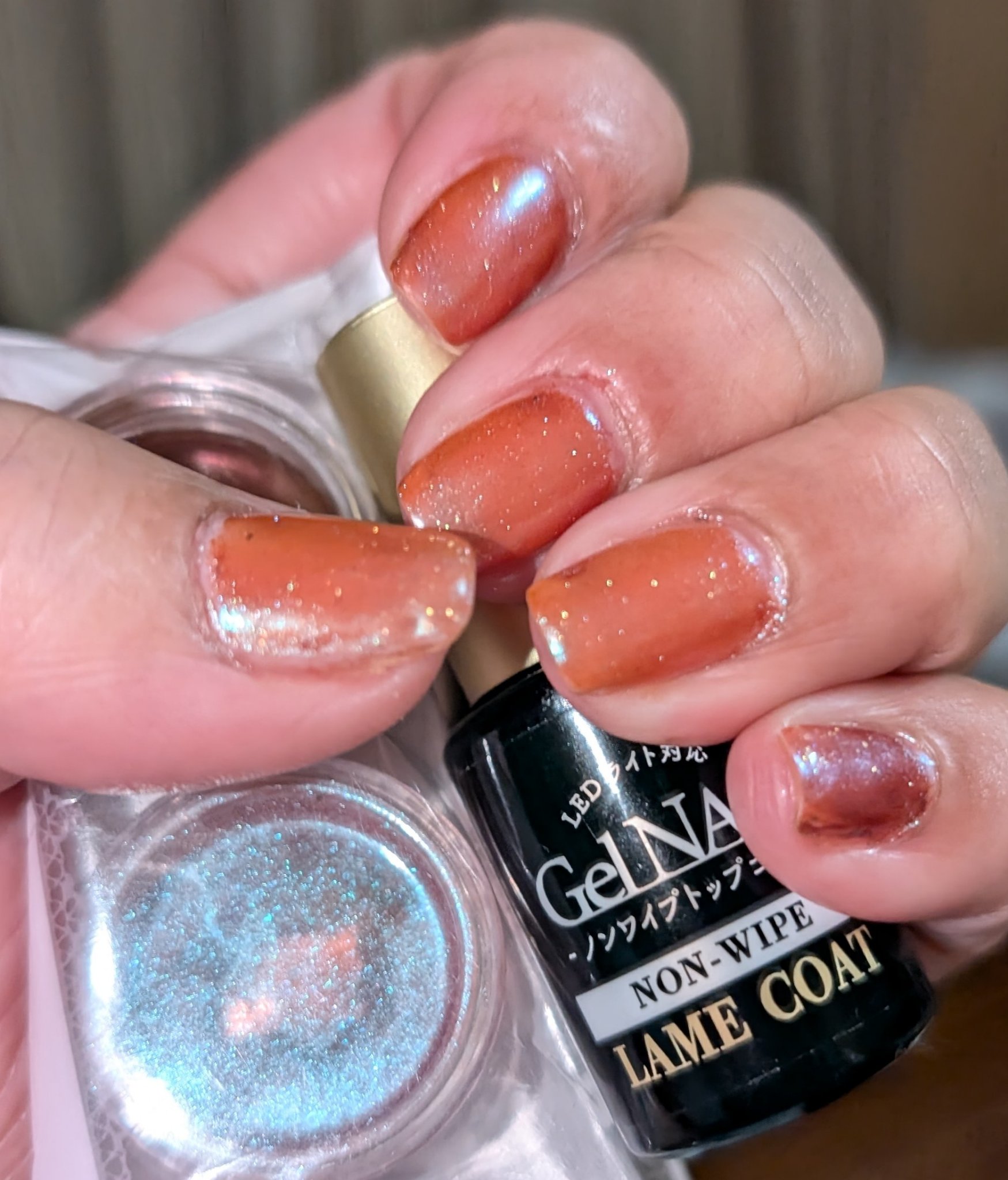 ジェルネイル フローズンホワイト/セリア/ジェルネイルを使ったクチコミ（1枚目）