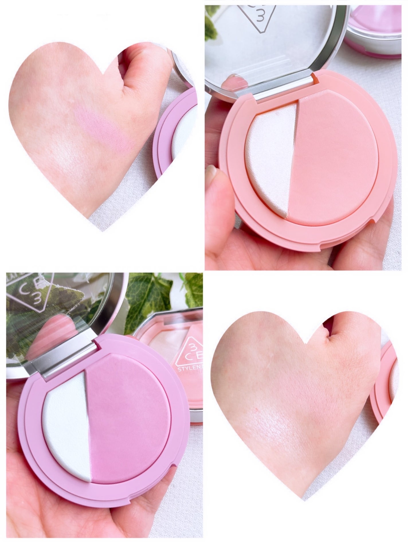 3CE ブラッシュライター/3CE/パウダーチークを使ったクチコミ(3枚目)