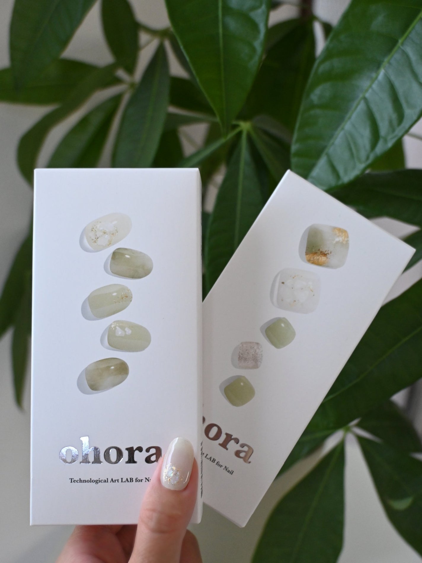 セミキュアジェルネイル(ハンド)/ohora/ネイルシールを使ったクチコミ(6枚目)