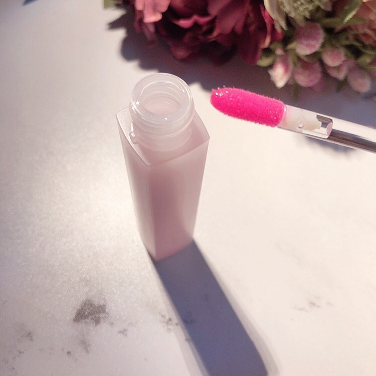 朝可愛グロス/Fujiko/リップグロスを使ったクチコミ（2枚目）