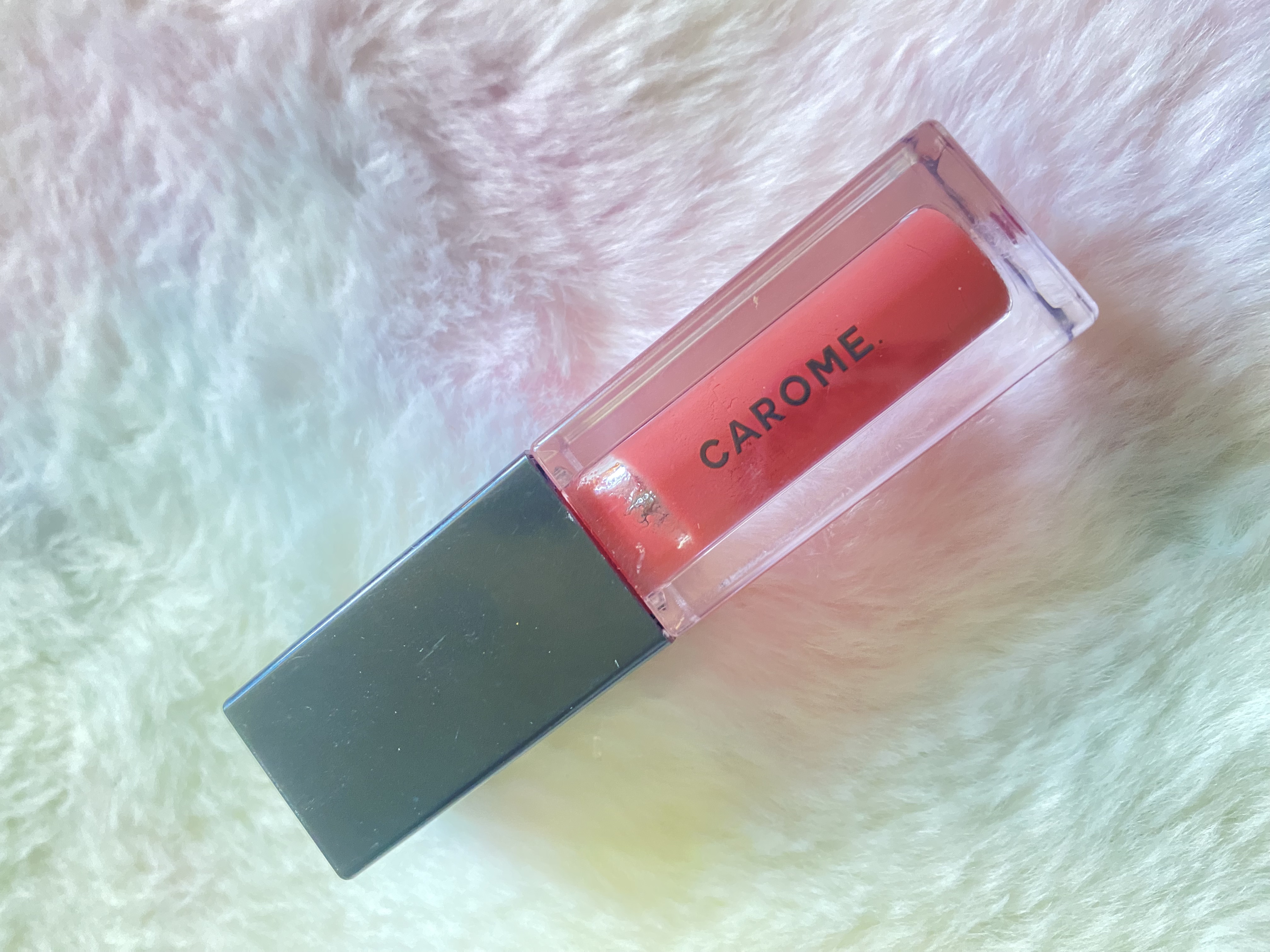 ブルーミングリップグロウ/CAROME./口紅を使ったクチコミ（1枚目）
