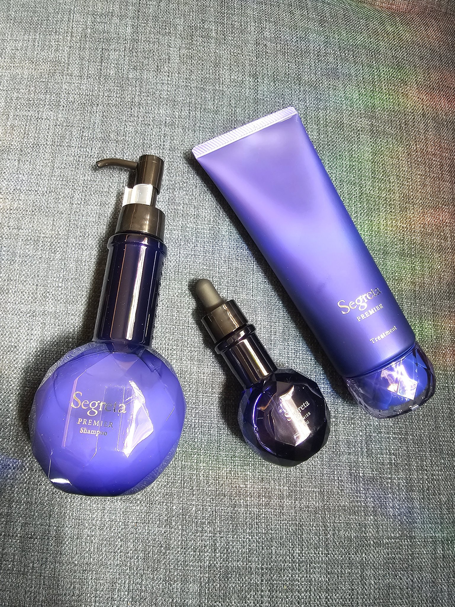 セグレタ プレミア 凝縮美容液シャンプー/質感変化トリートメント/セグレタ/市販シャンプーを使ったクチコミ（1枚目）