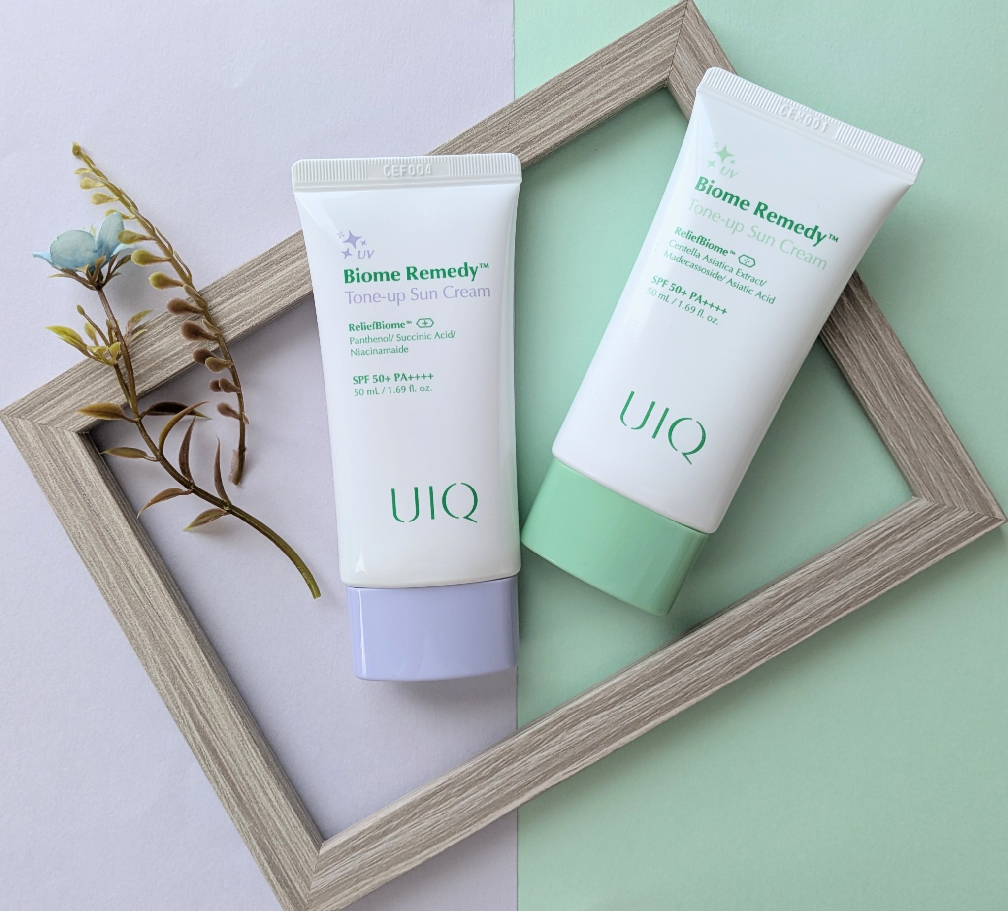 バイオームレメディパープルトーンアップUVクリーム/UIQ/日焼け止めクリームを使ったクチコミ（1枚目）