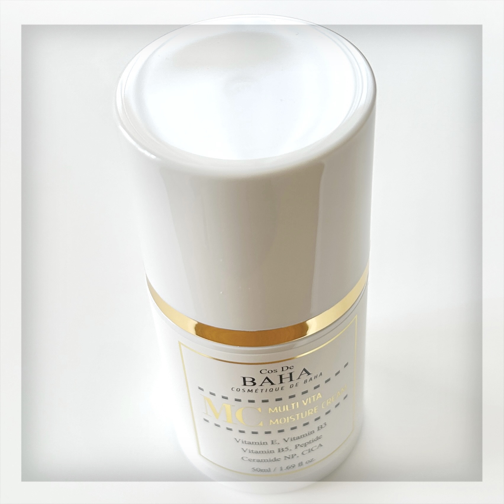 MCマルチビタモイスチャーセラミドクリーム/コスデバハ/フェイスクリームを使ったクチコミ（2枚目）