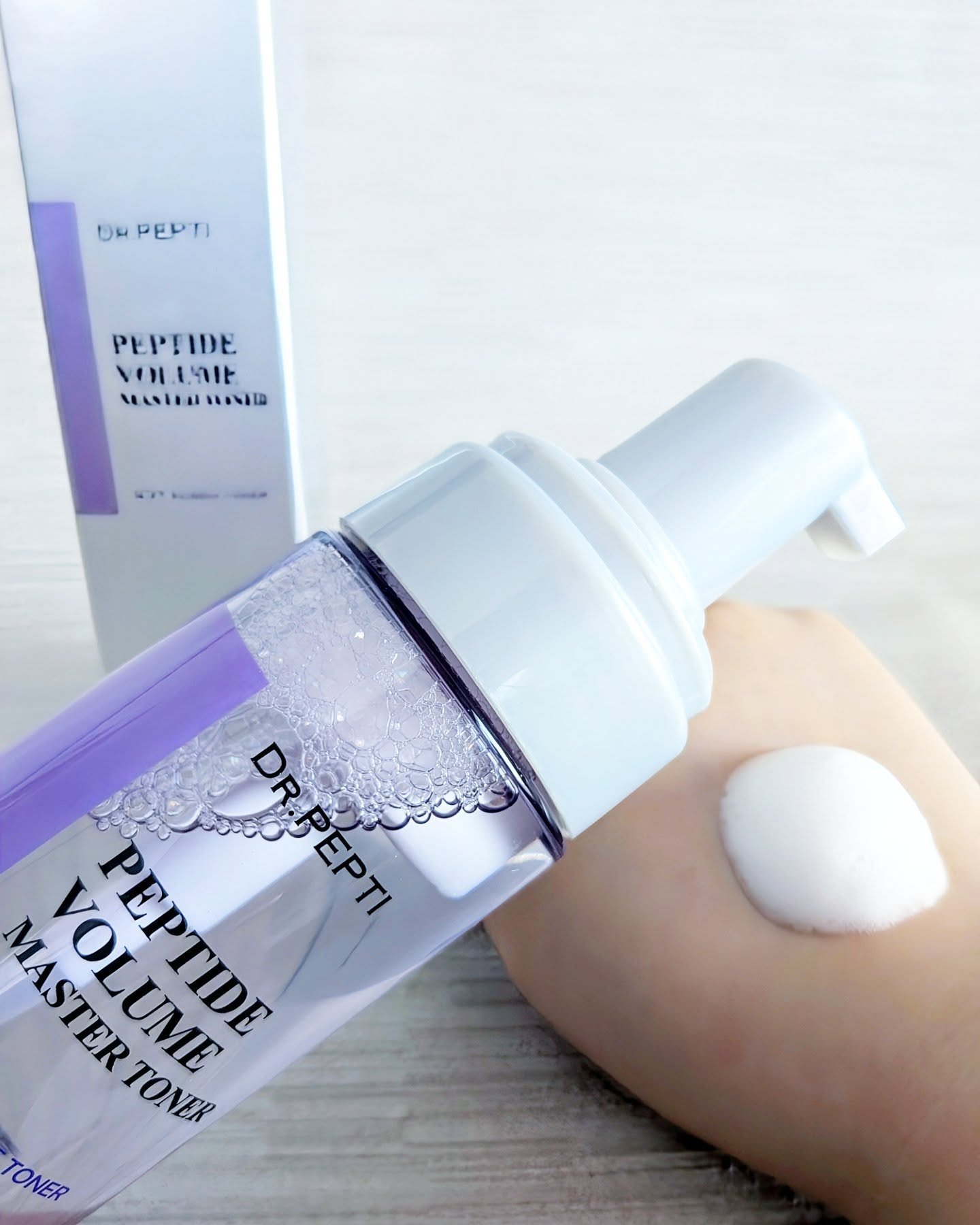 ペプチドボリュームマスタートナー/DR.PEPTI/ブースター・導入液を使ったクチコミ（2枚目）