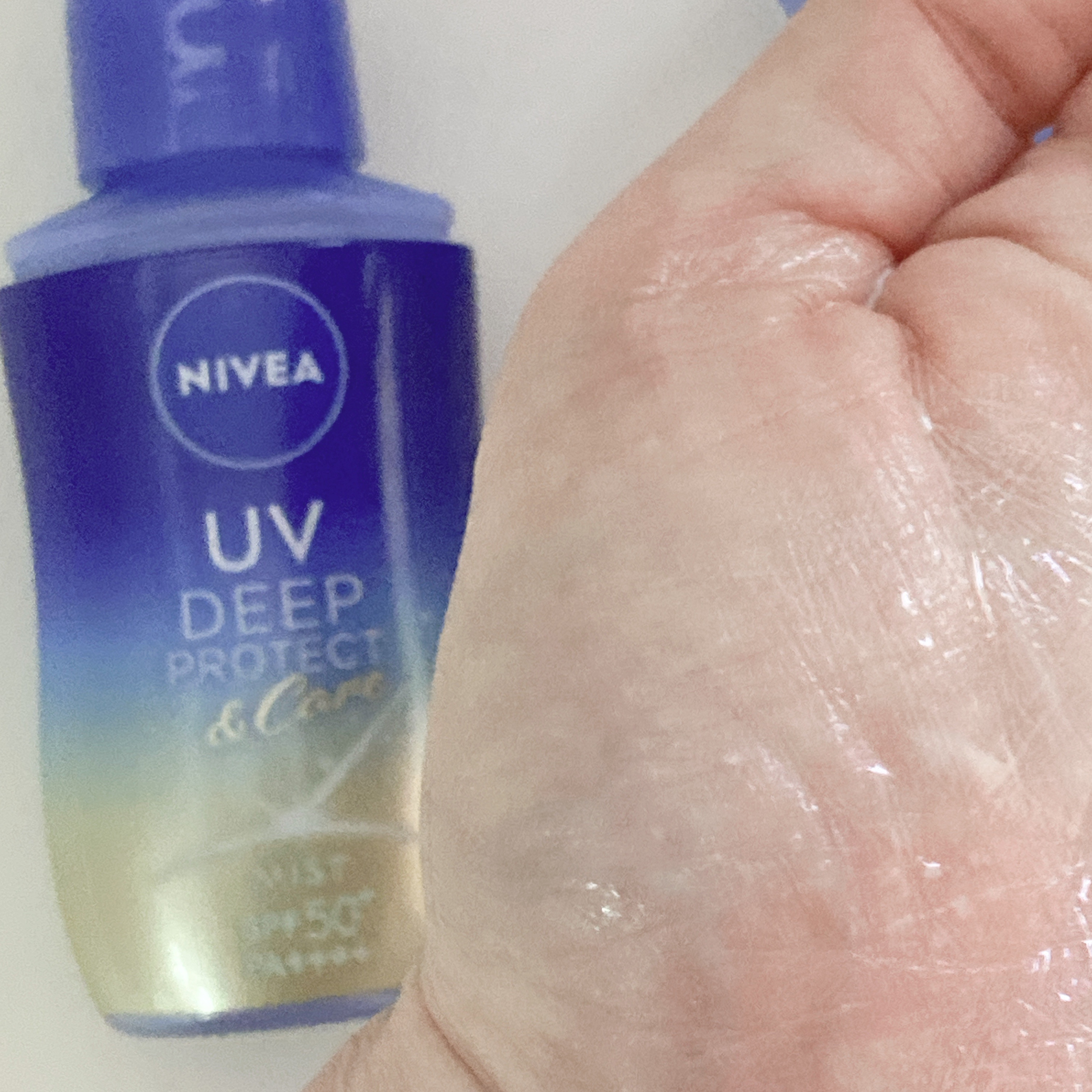 ニベアUV ディーププロテクト＆ケア ミルクミスト/ニベア/日焼け止めミスト・スプレーを使ったクチコミ（1枚目）
