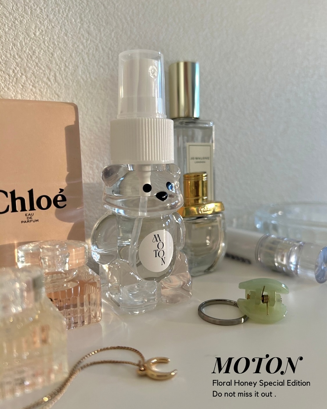 ヘア＆ボディミスト ベア FLORAL HONEY/MOTON/香水(レディース)を使ったクチコミ（1枚目）