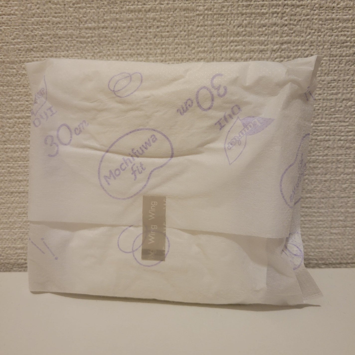 ロリエ もちふわ fit 25cm 羽つき 14コ入 (医薬部外品 )/ロリエ/ナプキンを使ったクチコミ(3枚目)