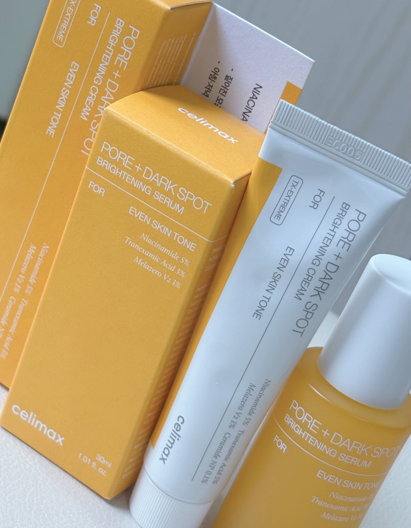 ポア ブライトニング シミケアセラム/celimax/美容液を使ったクチコミ(4枚目)