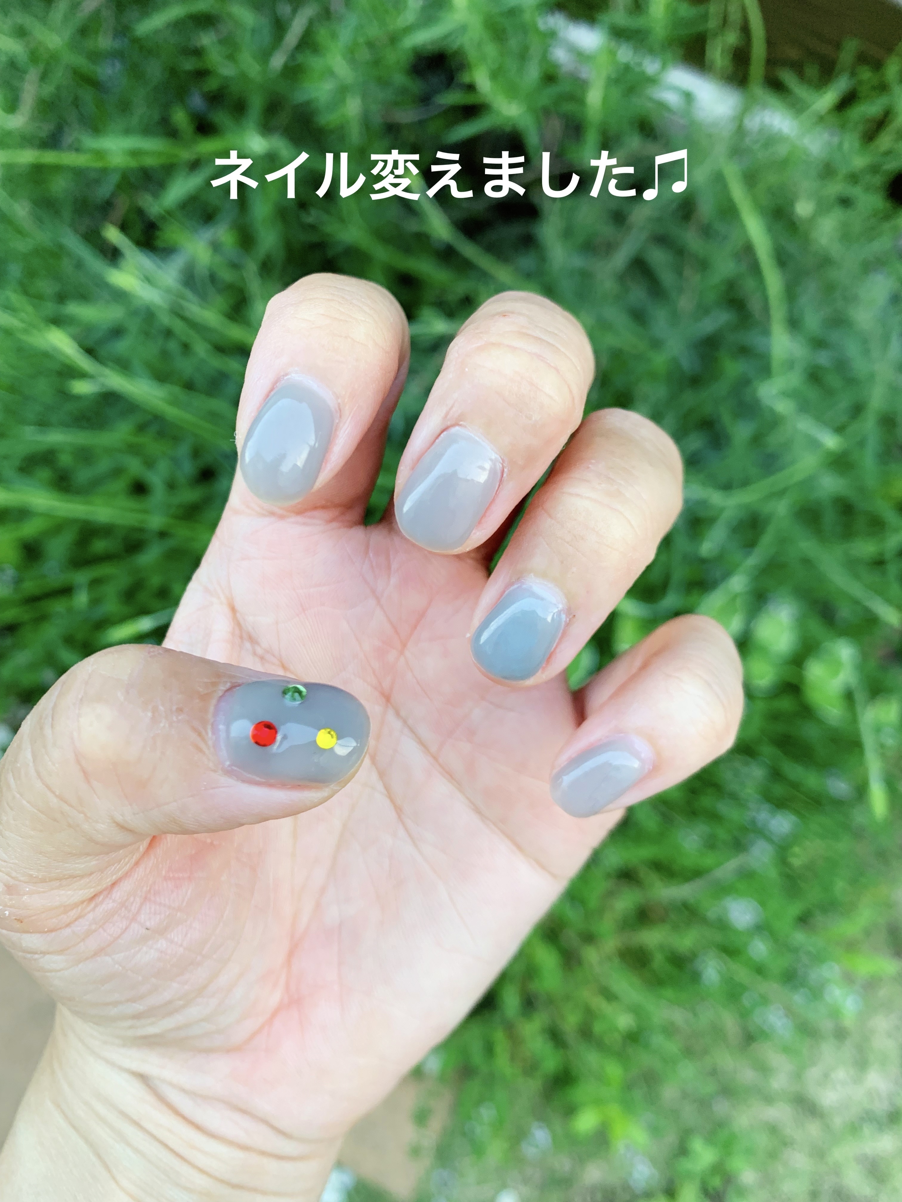 COLOR GEL POLISH/GRANJE/ジェルネイルを使ったクチコミ（1枚目）
