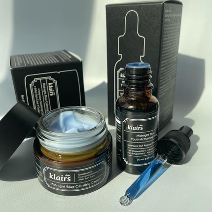ミッドナイトブルーカーミングクリーム/Klairs/フェイスクリームを使ったクチコミ(6枚目)