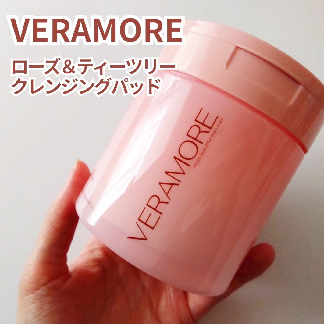 ローズ＆ティーツリークレンジングパッド/VERAMORE/クレンジングシートを使ったクチコミ（1枚目）