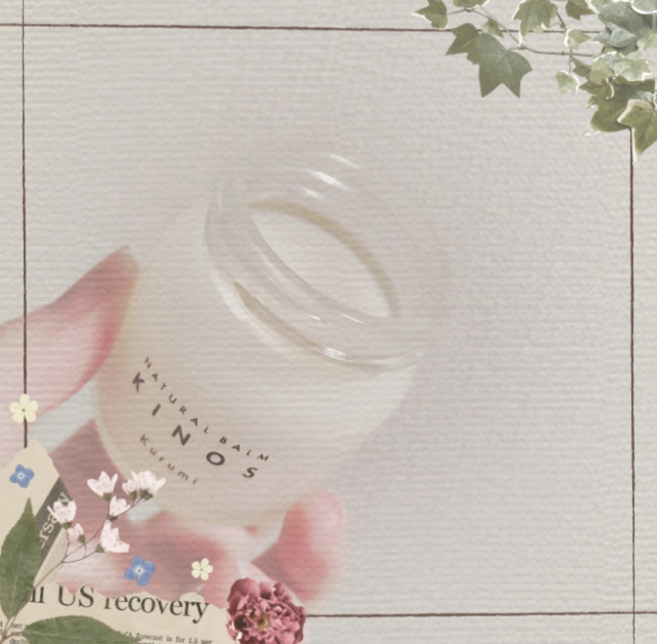 NATURAL BALM くるみ /KINOS/ヘアバームを使ったクチコミ（1枚目）