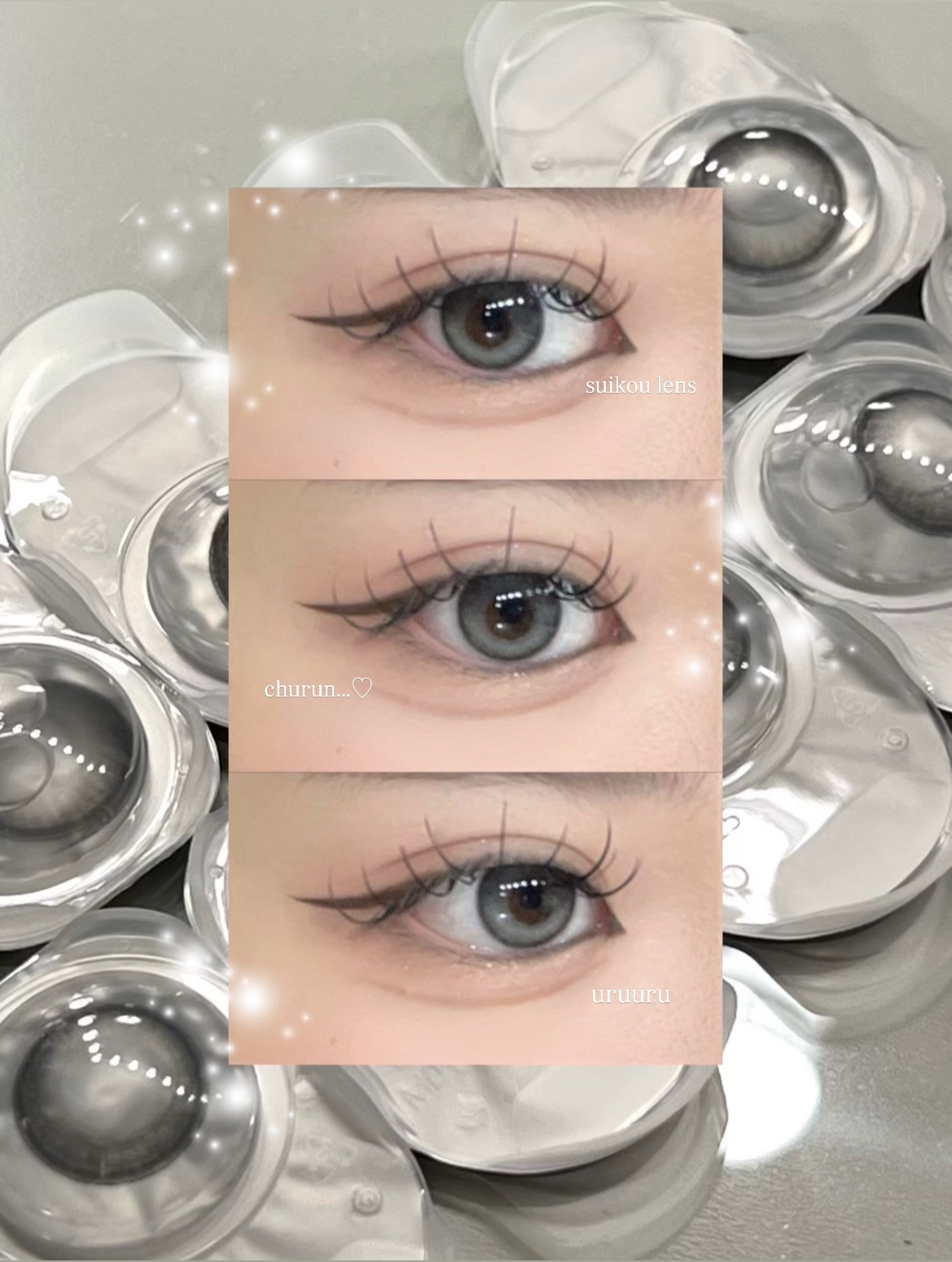 aieclipse 1day グレムーン/aieclipse/ワンデー（１DAY）カラコンを使ったクチコミ（2枚目）