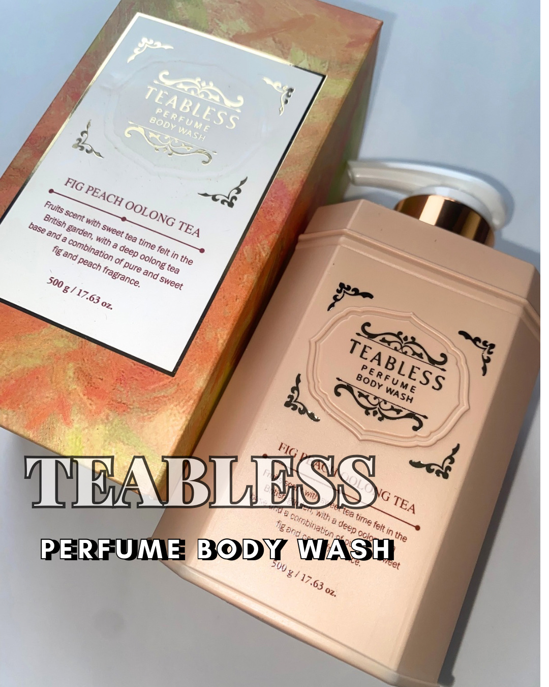 パフュームボディウォッシュ フィグピーチウーロンティー/TEABLESS/ボディソープを使ったクチコミ（1枚目）