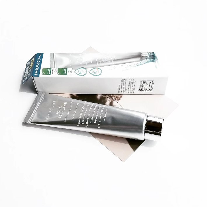 アクアスクワランモイスチャークリーム/S.NATURE/フェイスクリームを使ったクチコミ（1枚目）