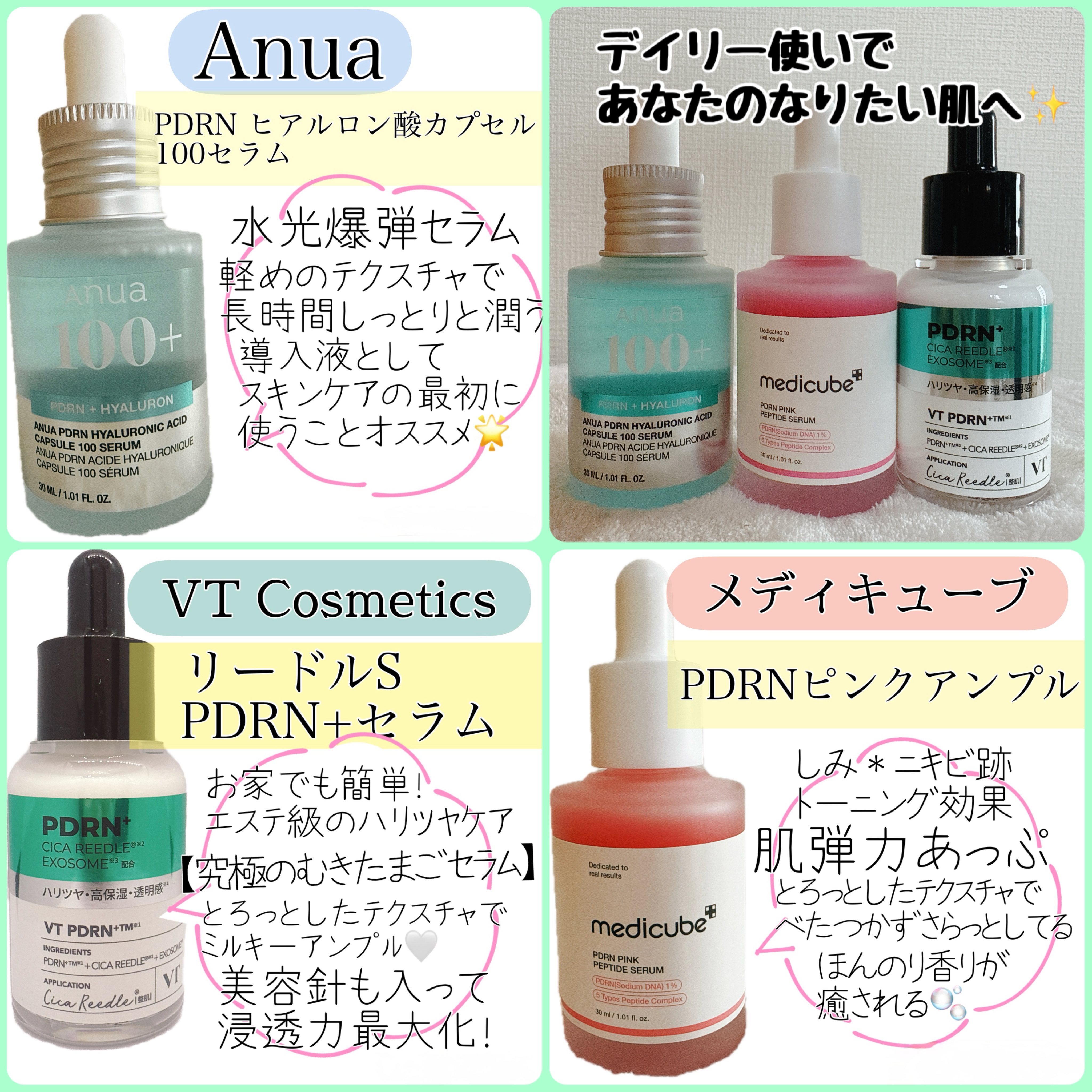 リードルS PDRN+ セラム/VT/美容液を使ったクチコミ（2枚目）