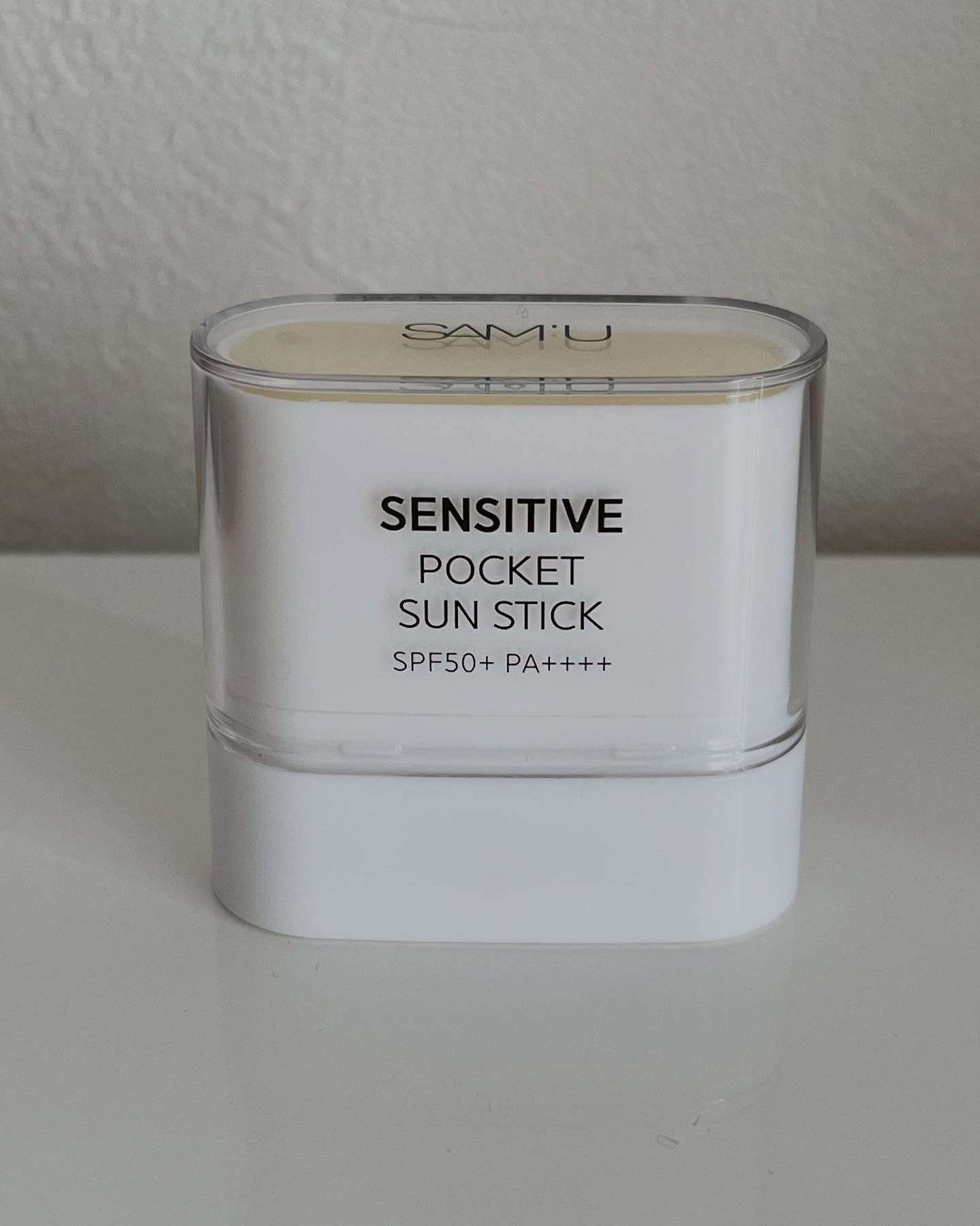 センシティブポケットサンスティック/SAM'U/日焼け止めスティックを使ったクチコミ（1枚目）