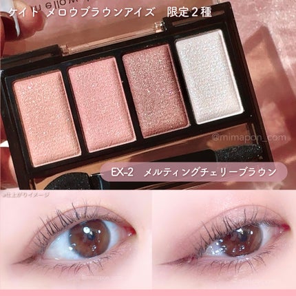 ケイト メロウブラウンアイズ/KATE/アイシャドウパレットを使ったクチコミ(4枚目)