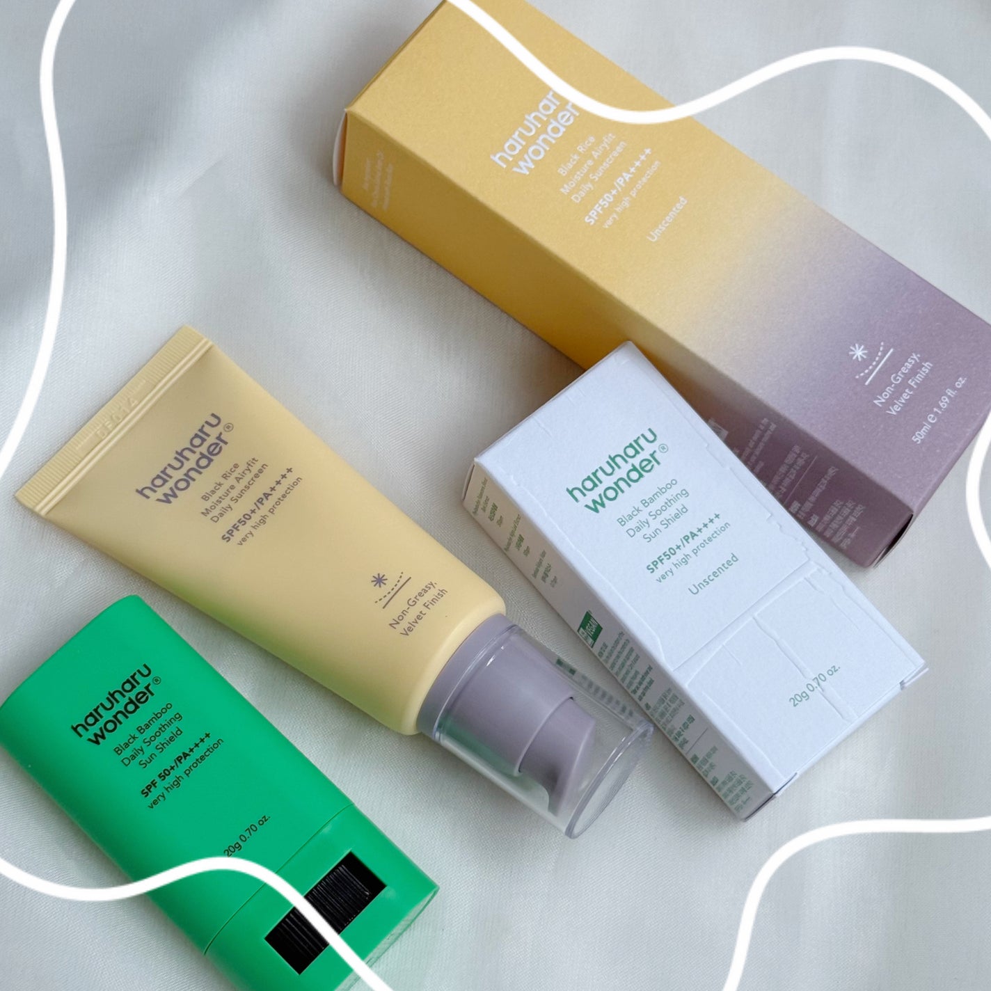 ブラックライスモイスチャーエアリーフィットデイリーサンスクリーン/haruharu wonder/日焼け止めクリームを使ったクチコミ(5枚目)