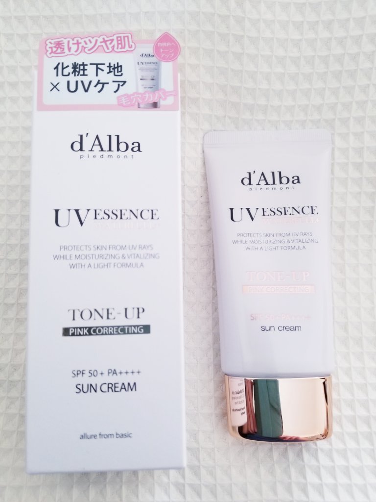 ウォータフルトーンアップサンクリーム/ダルバ/日焼け止めクリームを使ったクチコミ（1枚目）