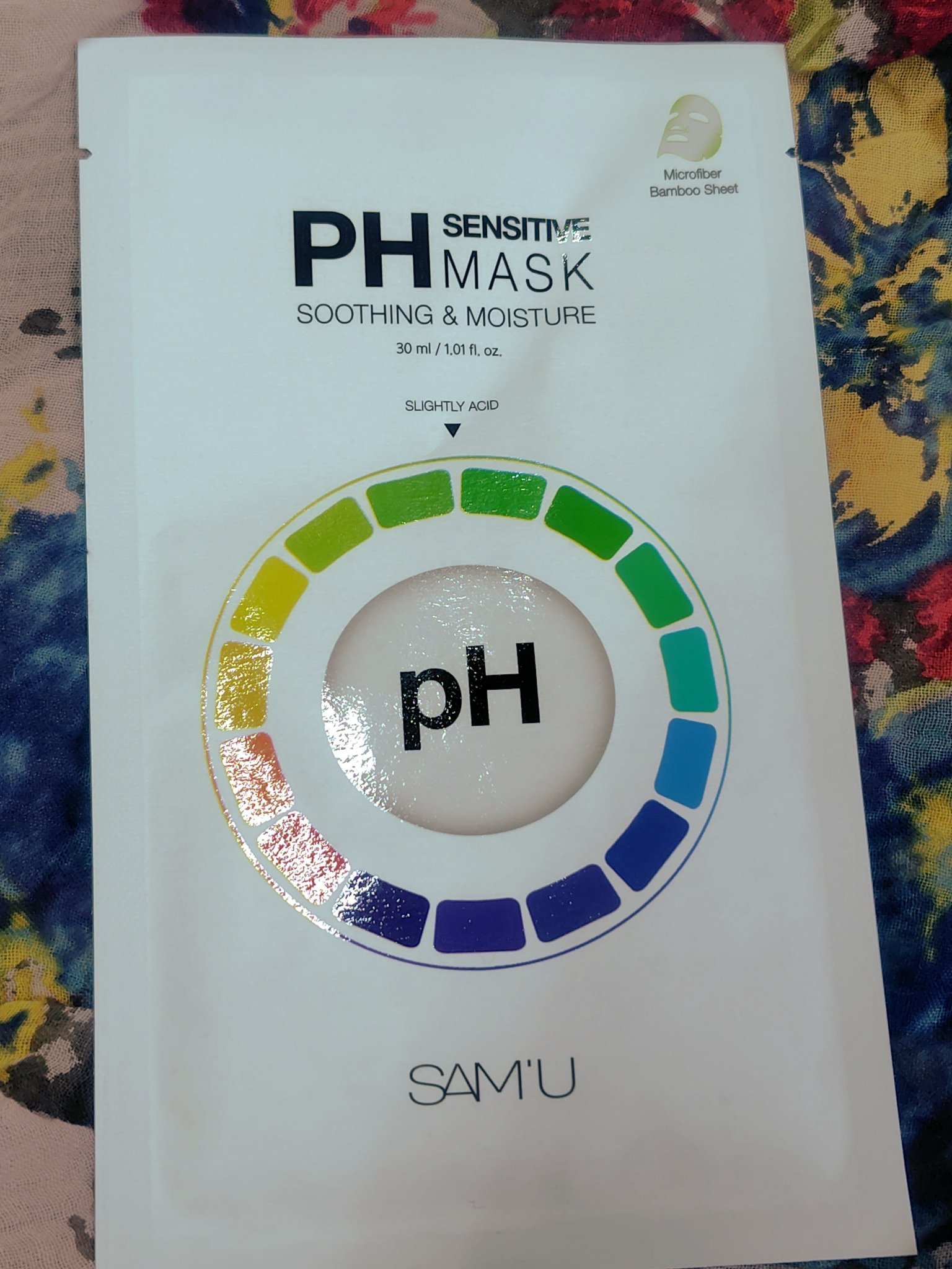 PHセンシティブマスクスージング＆モイスト/SAM'U/シートマスク・パックを使ったクチコミ（1枚目）