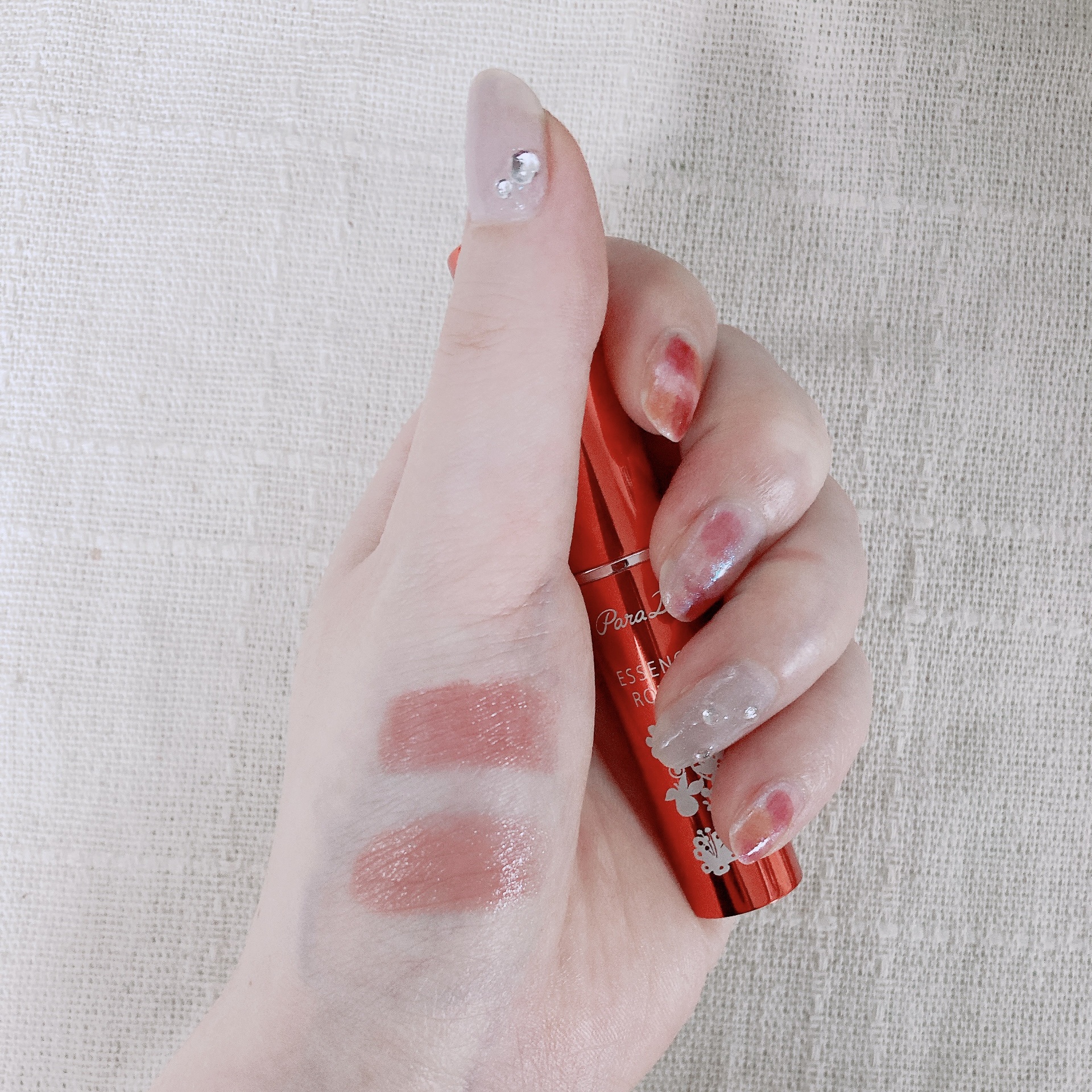 エッセンスルージュS/パラドゥ/口紅を使ったクチコミ（3枚目）