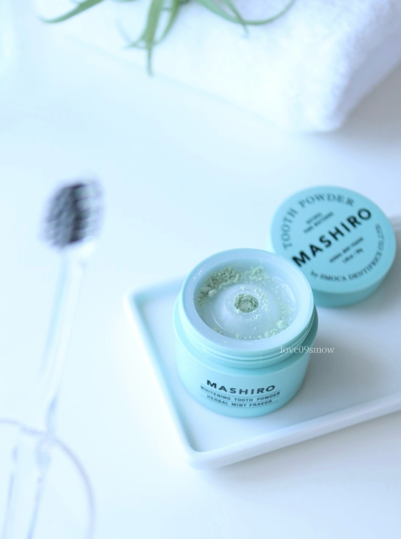 MASHIRO 薬用ホワイトニングパウダー ハーブミント/MASHIRO/歯磨き粉を使ったクチコミ（3枚目）
