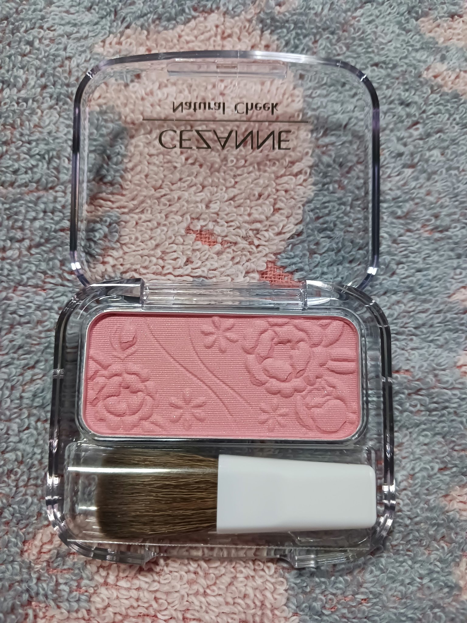 ナチュラル チークN/CEZANNE/パウダーチークを使ったクチコミ（1枚目）