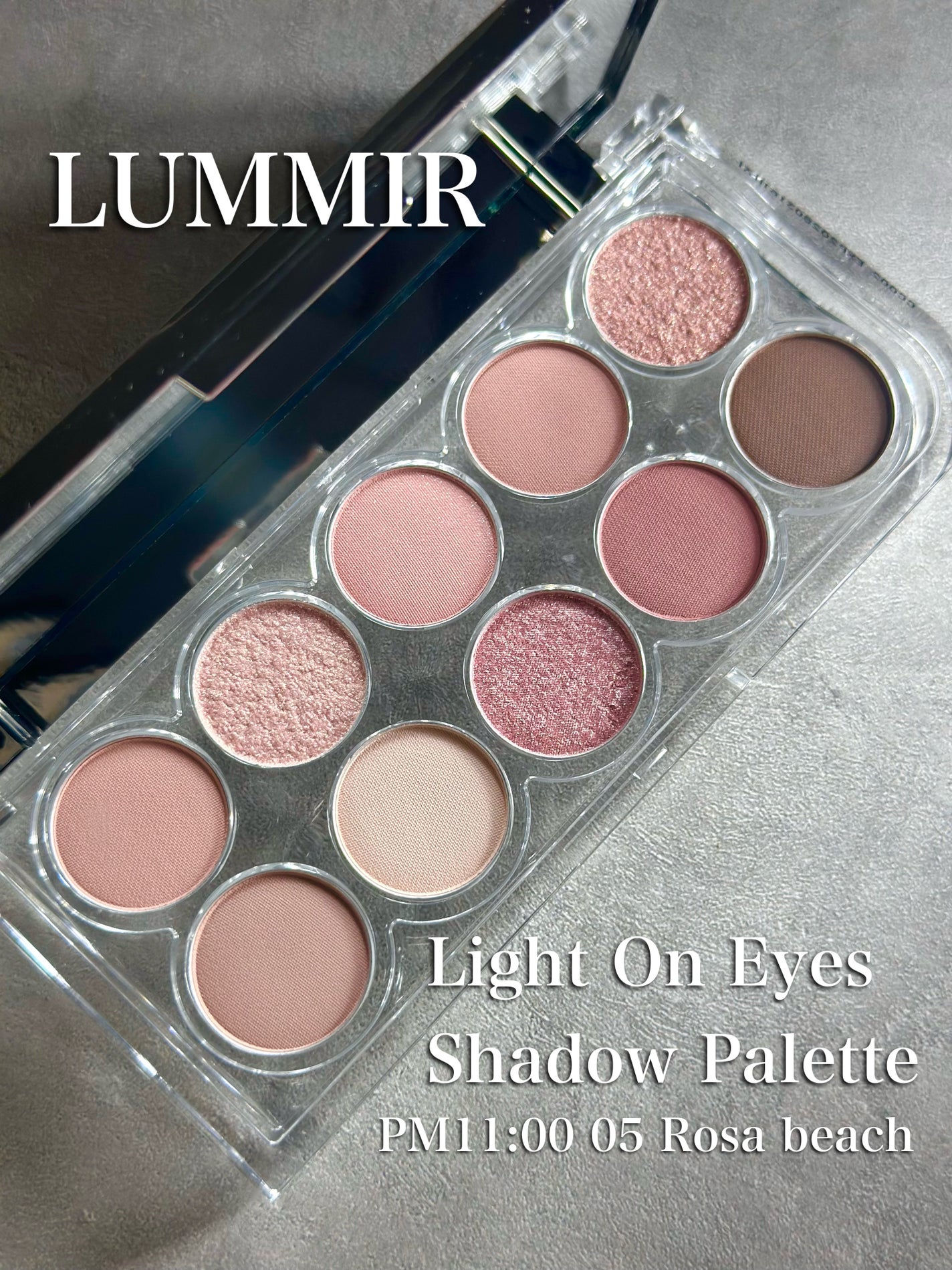 ライトオンアイズシャドウパレット/ルミル/アイシャドウパレットを使ったクチコミ(1枚目)