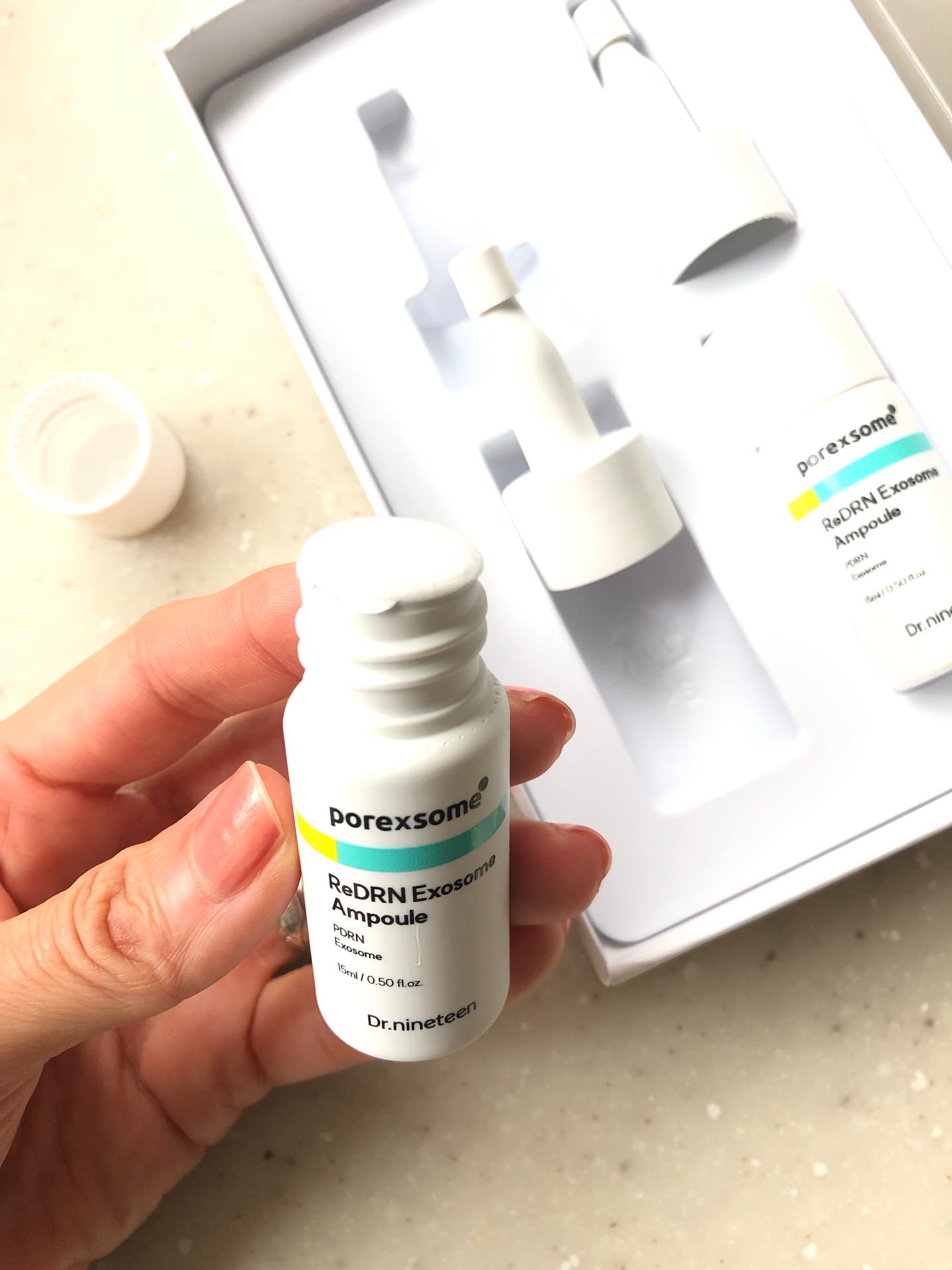 ReDRNエクソソームアンプル/Dr.nineteen/美容液を使ったクチコミ（3枚目）